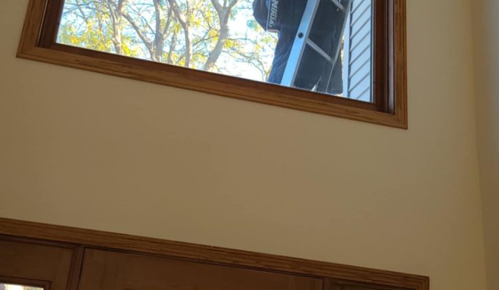 Glass cleaning job in Appleton, WI