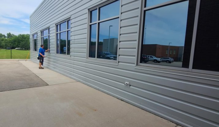 Cleaned windows in Appleton, WI