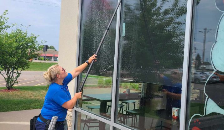 Commercial cleaning project